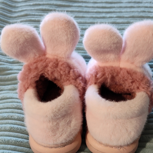 Cute Pink Bunny Kids  slipper Shoes - Picture 5 of 8